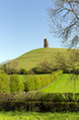 Glastonbury Hill Tor Somerset England UK
