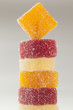 Fruit jelly candy tower