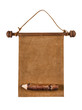 Blank parchment manuscript and pencil