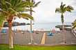 Playa de Negro in Costa Adeje on Tenerife, Spain.