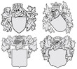 set of aristocratic emblems No10