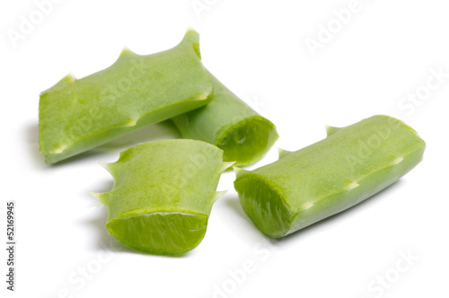 Photo: Aloe vera leaf Aloe vera leaf