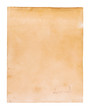 Old paper texture, isolated on white