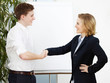 Business transaction - handshake