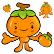 The Persimmon mascot has been welcomed with both hands. Fruit Ch