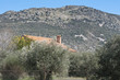 Photo: Country house at the foot of the mountain, Ciudad Real, Spain Country house at the foot of the mountain, Ciudad Real, Spain