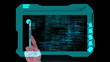 Hand scanning technology and interface