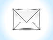 abstract mail icon