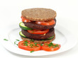 Tofu-Burger (vegan)