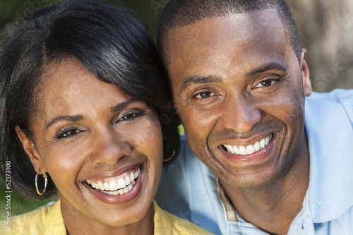 Photo: African American Woman & Man Couple African American Woman & Man Couple