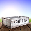 garden wooden box