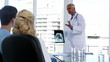 Video: Medical team looking at x-ray Medical team looking at x-ray