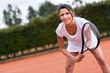 Photo: Woman playing tennis Woman playing tennis