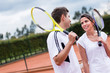 couple of tennis players