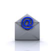 3D illustration - email