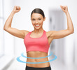 beautiful sporty woman