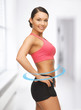 beautiful sporty woman