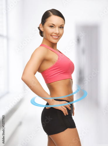 Photo: beautiful sporty woman beautiful sporty woman