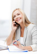businesswoman with phone