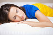 sleeping woman