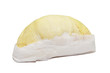 durian in white background