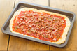 Home made pizza