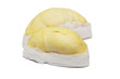 durian in white background