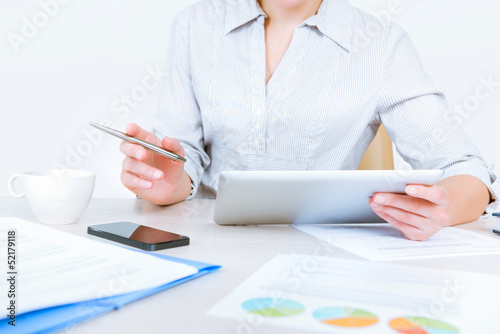 Photo: Modern business workflow Modern business workflow