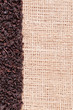 Black tea crop background