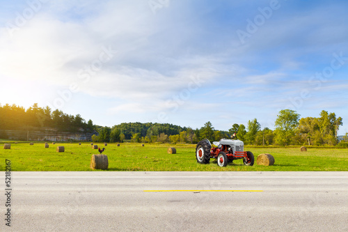 Photo: American Country Road Side View American Country Road Side View