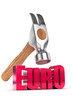 Euro Debt Concept