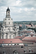 Frauenkirche and roofs of Dresden