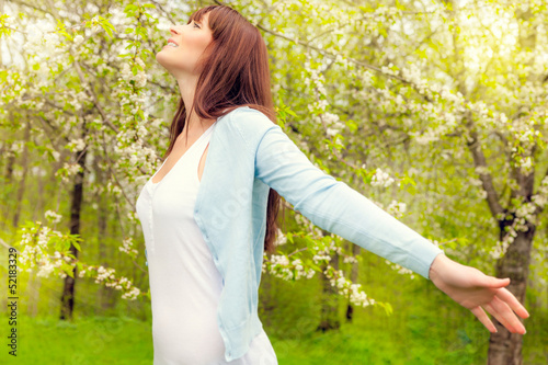 Photo: carefree female carefree female