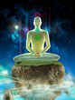 Illustration: Deep meditation Deep meditation