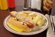 Photo: Polish sandwich with chips Polish sandwich with chips