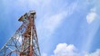 Telecom tower , time lapse