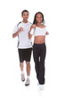 Young Couple Jogging