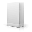 Photo: Blank White Paper Bag isolated over white background Blank White Paper Bag isolated over white background