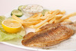 fish with french fries