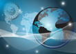 Illustration: Map of the world vector Map of the world vector