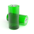 Glossy batteries