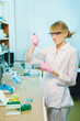 woman scientist in laboratory