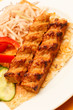 Foto: kebab with vegetables kebab with vegetables