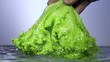 Video: Fresh lettuce salad falls under water with a splash. isolated on Fresh lettuce salad falls under water with a splash. isolated on