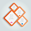 Abstract 3D Paper Infographics