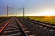 Foto: Railway at dusk Railway at dusk
