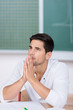 konzentrierter student