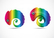 Chameleon business logo