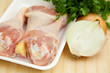 Raw chicken