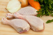 Raw chicken